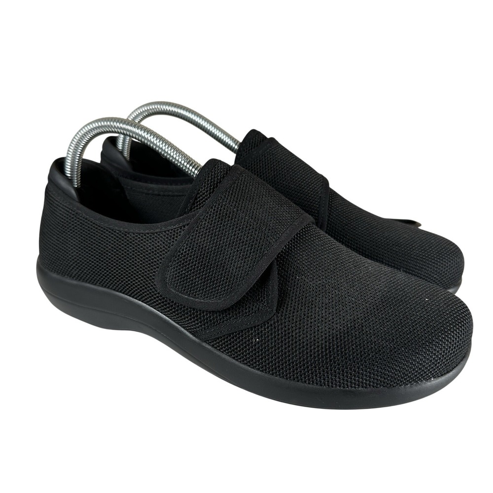 Alegria Spright Shoes Women 9 Black Hook Loop Comfort Slip On SPR-601